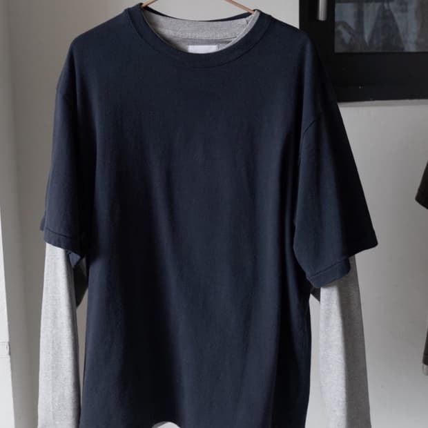 [구매] 씨솔트 seasalt t-shirt(navy/melange) 3