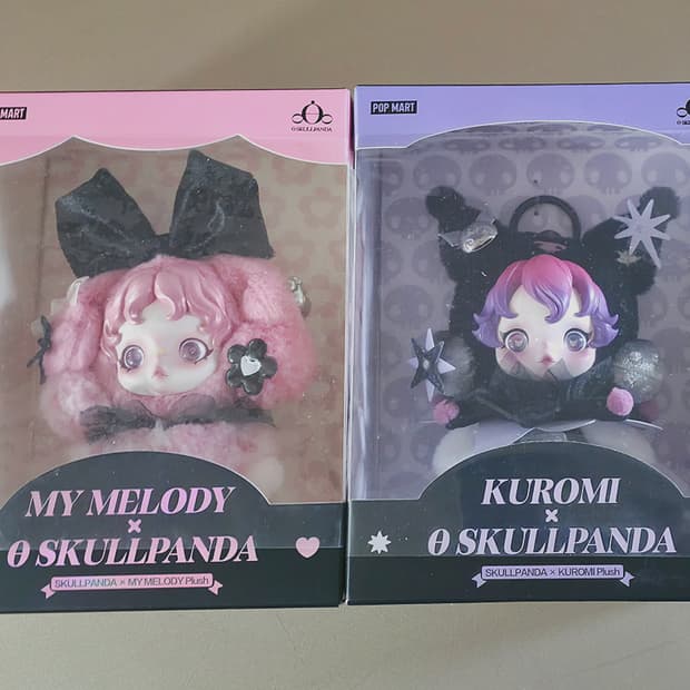[팝마트 정품/단순개봉] 스컬판다 산리오 쿠로미 마이멜로디 일괄 정가이하