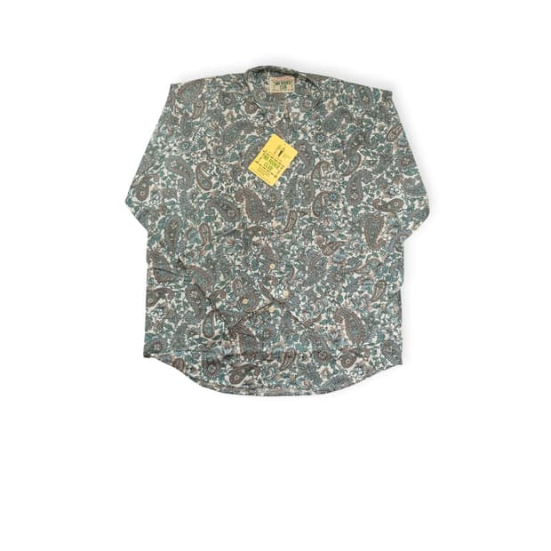 Mr rookie club 코튼 플라워 셔츠