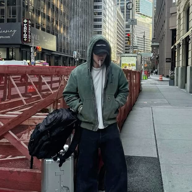 🇲🇽 00s 칼하트 J130 MOS 액티브 자켓