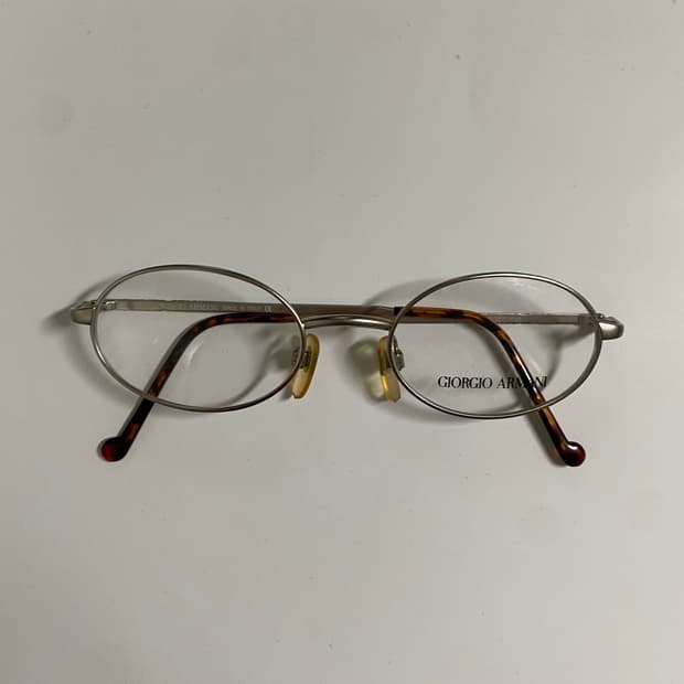 [Giorgio Armani] Vintage Silver eyeglass
