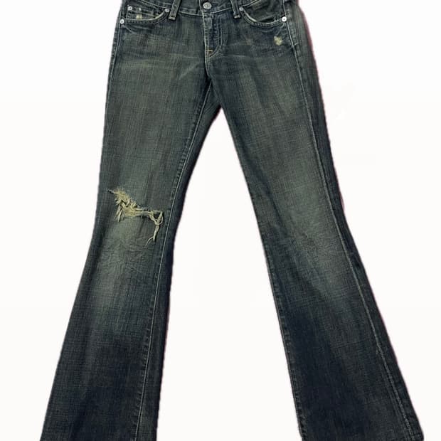 7 for all mankind 빈티지 부츠컷 데님