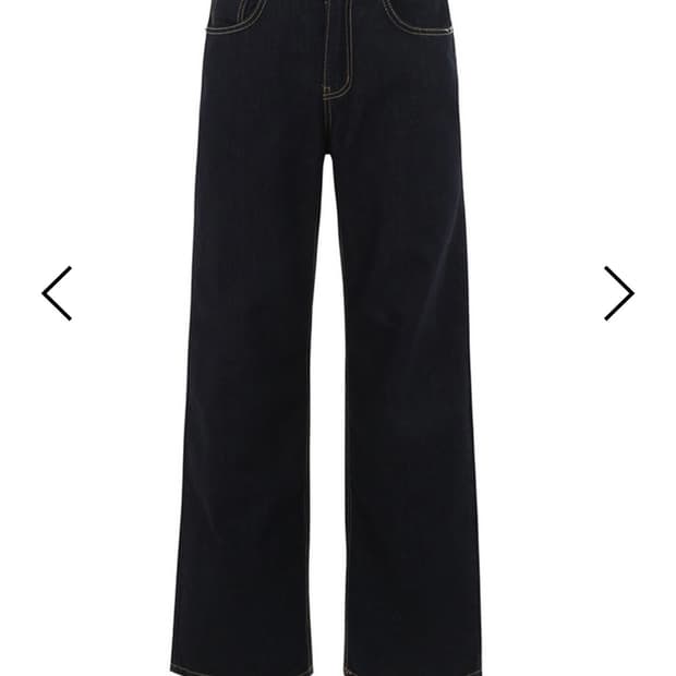 새상품)킴서울 777 로우진 데님