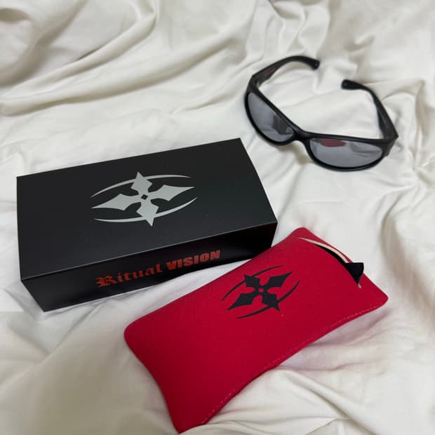 Ritual Vision (리츄얼 비젼) 선글라스 풀세트 블랙