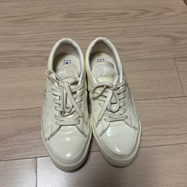 컨버스 원스타 아이보리 스니커즈 230