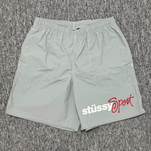 Stussy 스투시 스포츠 워터 쇼츠 콘크리트 WATER 반바지 팬츠