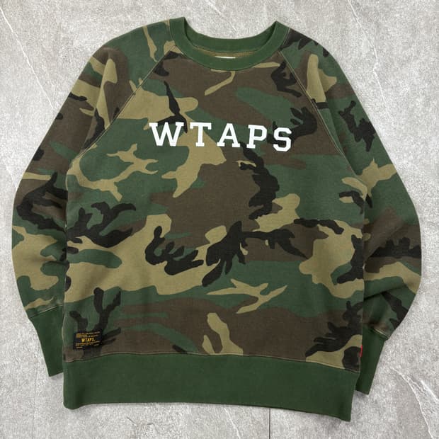 Wtaps Camo Sweatshirt   