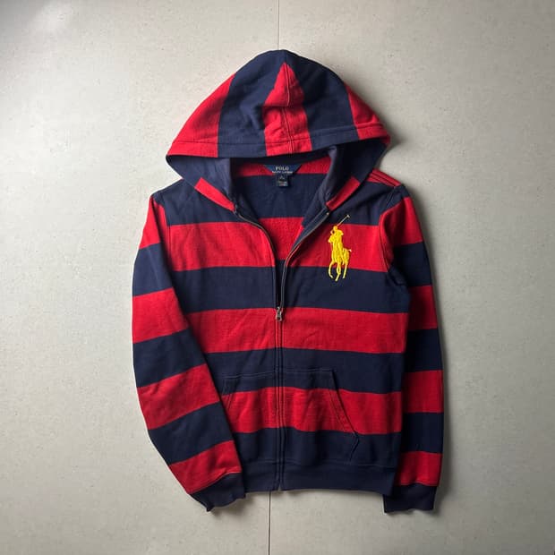 폴로 빅포니 후드집업