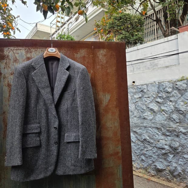 폴로랄프로렌 트위드자켓 