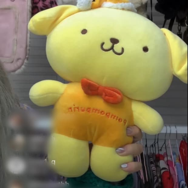 고전 산리오 폼폼푸린 인형