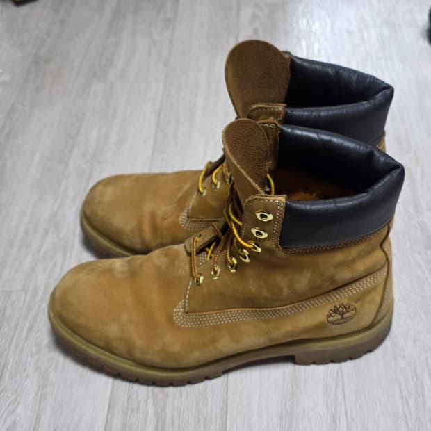 팀버랜드 6인치 프리미엄 워터프루프 누벅부츠(280)