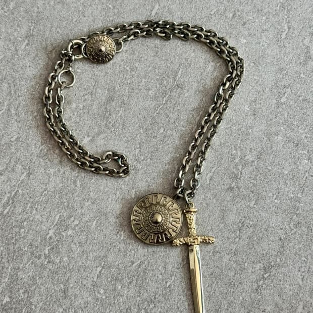 베르사체 H&M 콜라보 목걸이