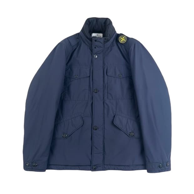 스톤아일랜드 남성 와펜 나슬란 네이비 자켓 M