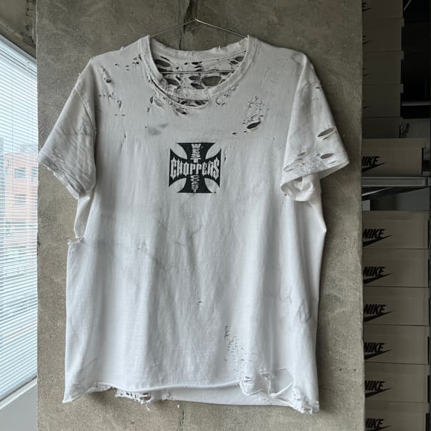 WEST COAST CHOPPERS LOGO DISTRESSED T-SH