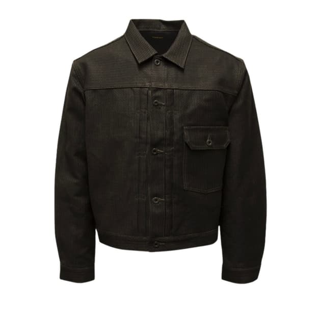 캐피탈 센츄리 데님 No.9 1st 자켓 블랙