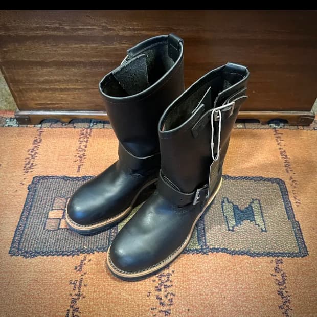 레드윙 2268 엔지니어 부츠 블랙