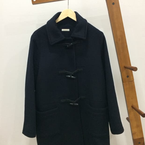 탑이슈 네이비 더플코트