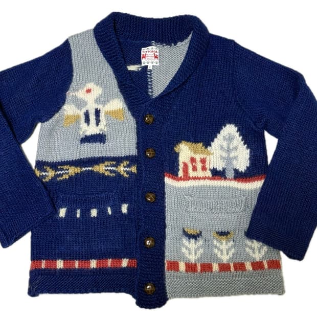 TITICACA wool knit cardigan 