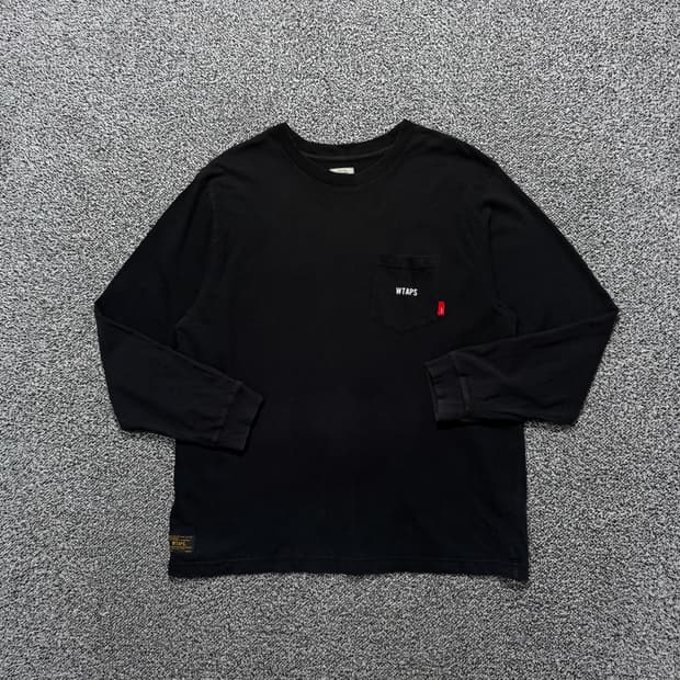 Name : WTAPS 크로스 본 후면빅로고 롱슬리브 :)