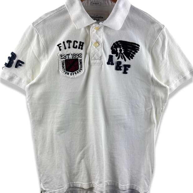 아베크롬비 인디언 패치 카라티셔츠2831