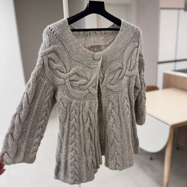 산드로 sandro 램스울&앙고라 니트