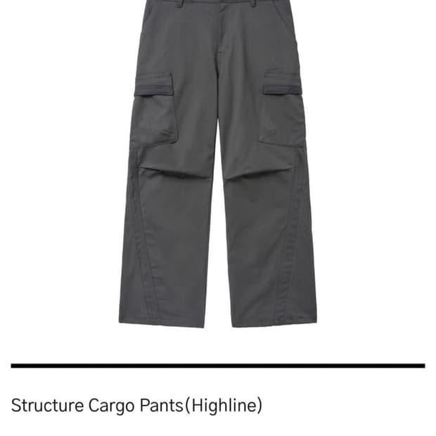 하이라인 스트럭처 카고팬츠 highline structure