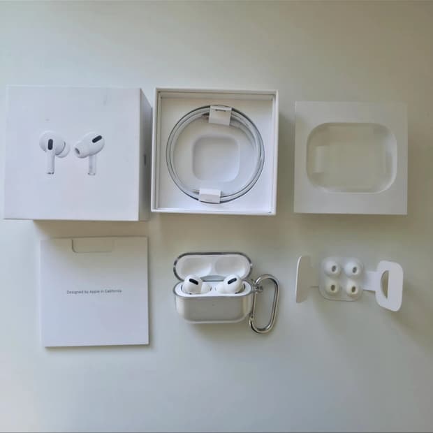 애플 에어팟 프로 1세대 풀박스 (노캔 잡음)