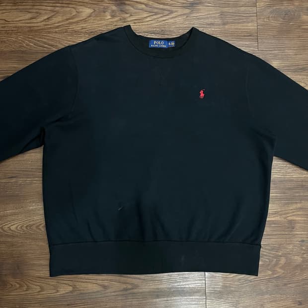 폴로 랄프로렌 스웻셔츠 맨투맨 블랙
