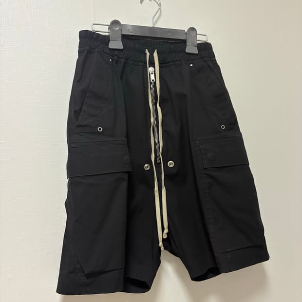 릭오웬스 카고하프팬츠