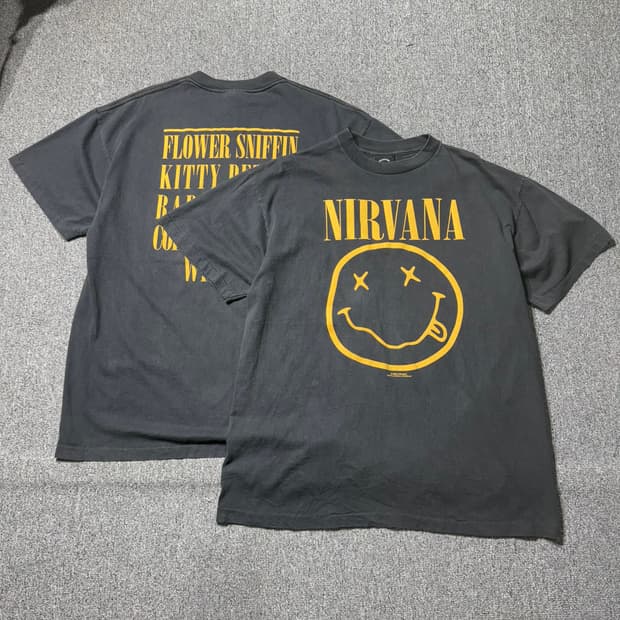 NIRVANA 너바나 티셔츠 (L/XL)