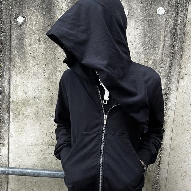 릭오웬스 마운틴 위자드 후드집업 S