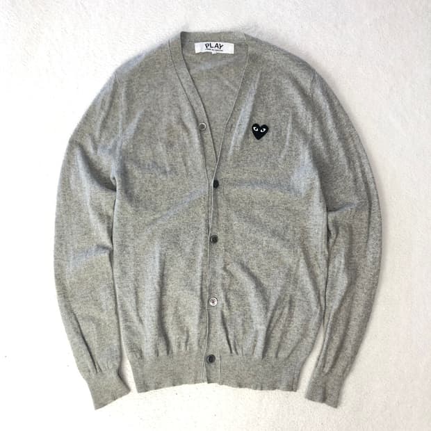 꼼데가르송 니트 가디건 