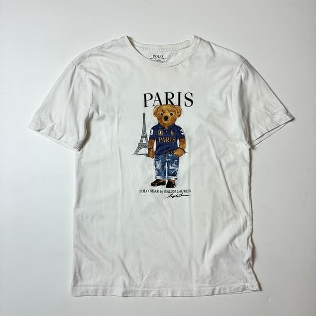 폴로 랄프로렌 파리 베어 시그니처 반팔 티셔츠 PN8777