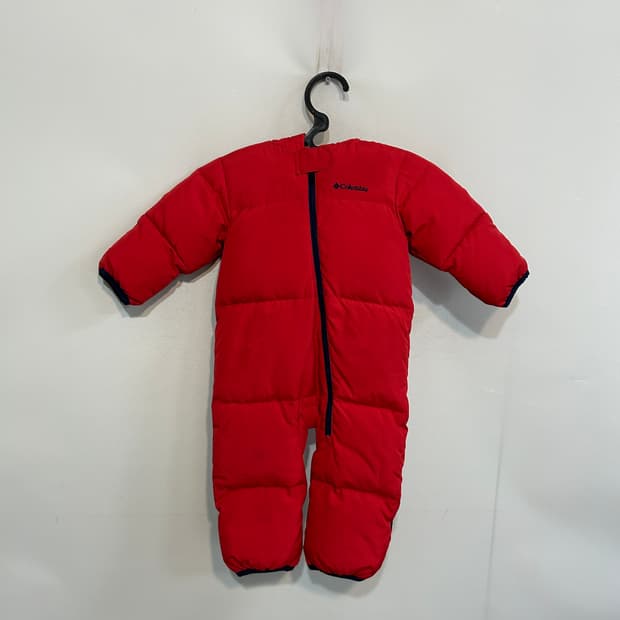 컬럼비아 키즈 우주복 패딩 12-18