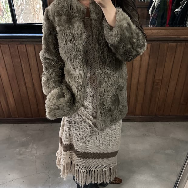 ROFE middle faux fur