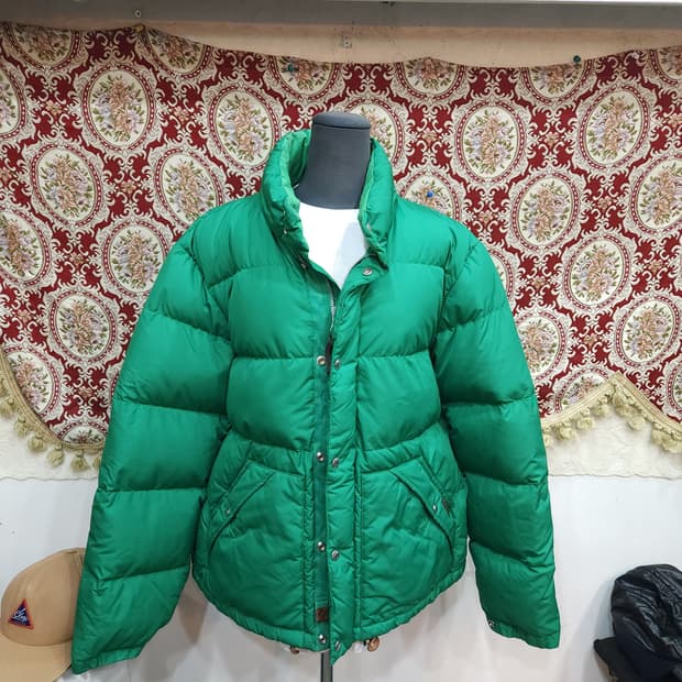 폴로 랄프로렌 그린 푸퍼 다운 자켓
​
