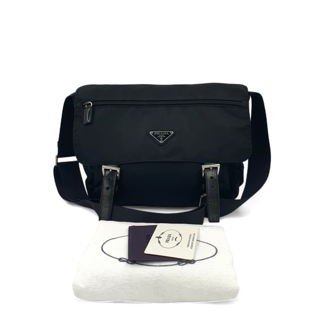 프라다 리나일론 투버클 메신저백 크로스백 숄더백 BT6671