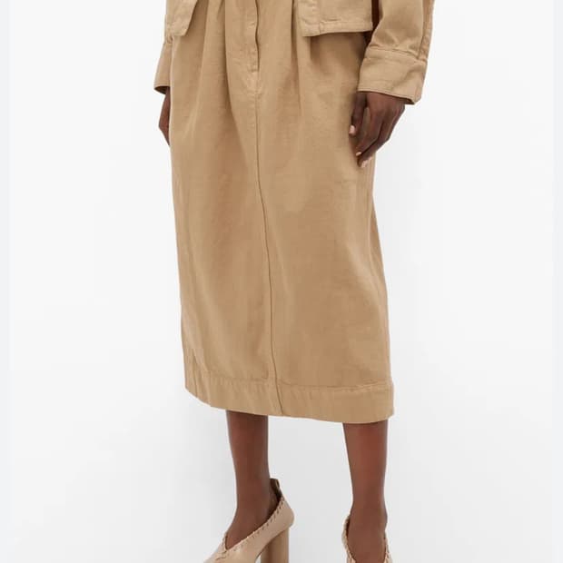 르메르 핀턱 데님 스커트 (34사이즈) /택제거 안한 상품