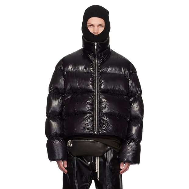 [새제품, 48] 24fw 릭오웬스 포터블 터틀넥 패딩