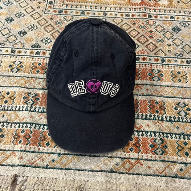 데우스 엑스 마키나 볼캡 모자 블랙 #csz2322