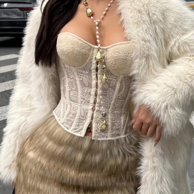 페어리 레이스 코르셋 