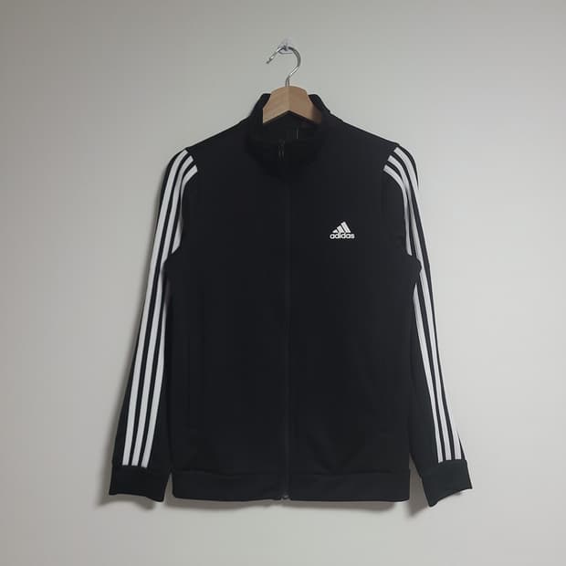 (M) ADIDAS 아디다스 삼선 트랙탑 블랙 져지