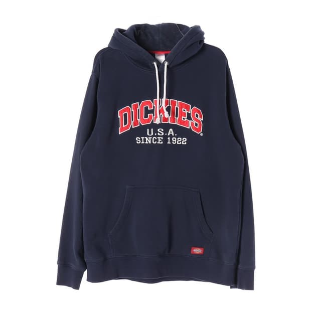 디키즈 네이비 아치 로고 후드티 XL