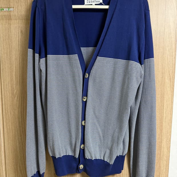 마르지엘라 스트라이프 가디건