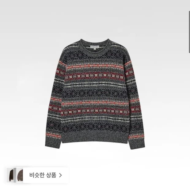 애프터프레이 페어아일 니트 m