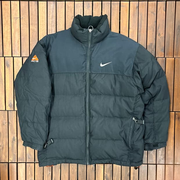 (L) 00s 나이키 ACG 립스탑 덕다운 패딩