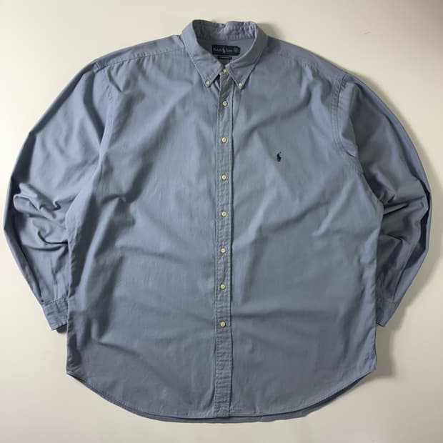 Polo  폴로 랄프로렌 자수 코튼 소라 셔츠 