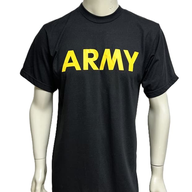 미육군 APFU 체육복 트레이닝복 반팔 티셔츠 (M) (7)