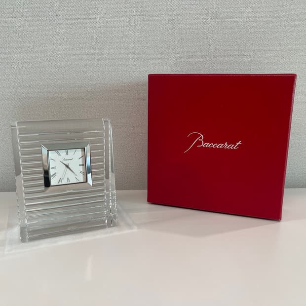 Baccarat 바카랏 가리레 탁상시계 바 카라