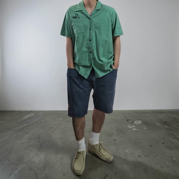 데우스 오픈카라셔츠 XXL 